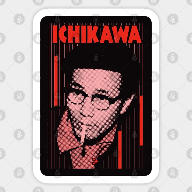 Kon Ichikawa Sticker by Exile Kings 